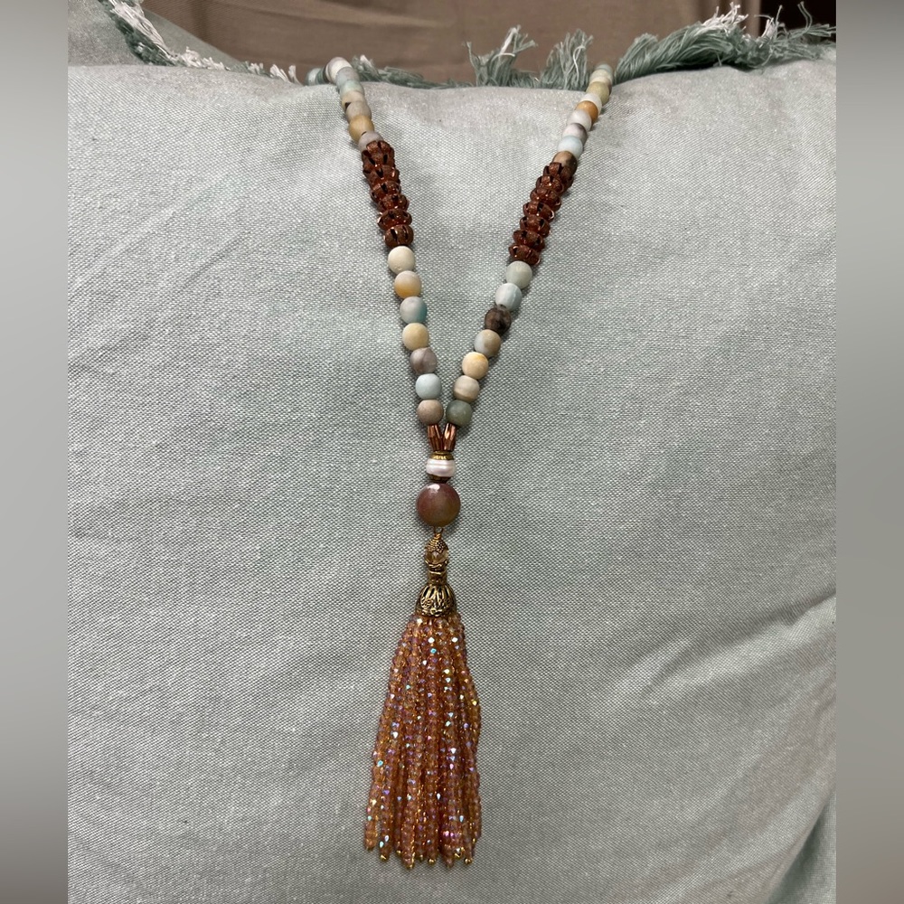 Tassel necklace